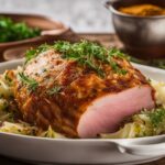 baked ham and cabbage recipe